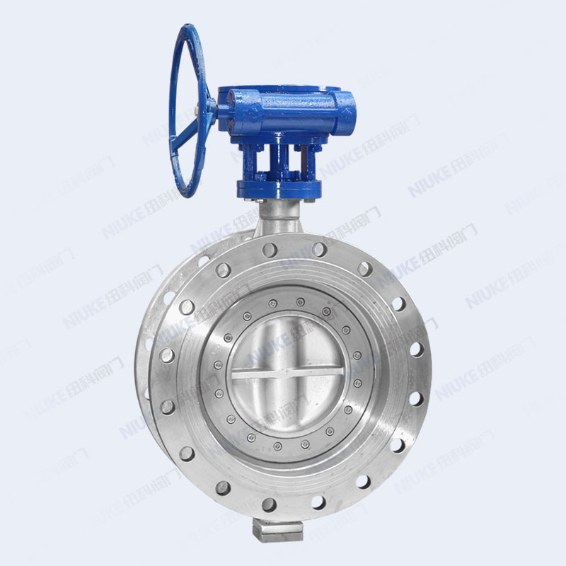不锈钢蜗轮法兰蝶阀