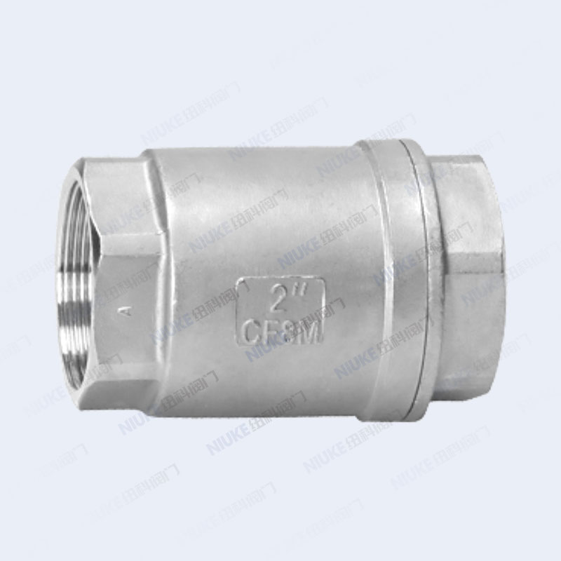 立式丝扣止回阀